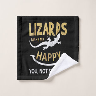 Les lézards me rendent heureux. Toi, pas tant