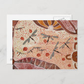 Les libellules de la carte postale du désert (Devant / Derrière)