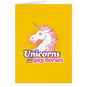 LES LICORNES SONT JUSTE LES CHEVAUX GAIS