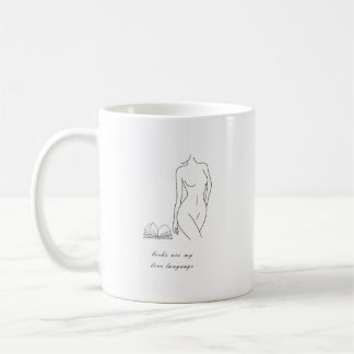 Les livres sont mon langage de l'amour | Tasse pou