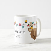 Les lumières de Noël de l'enfant Mug personnalisée (Devant droit)