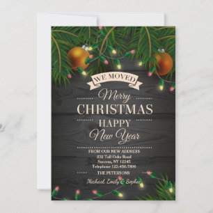 Les lumières de Noël Faire-part mobile