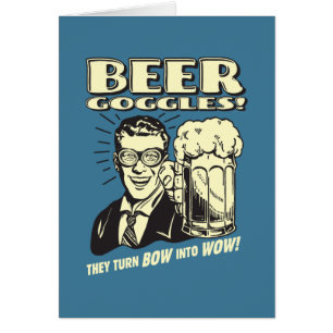 Les lunettes de bière : Transformez Le Bow En Wow