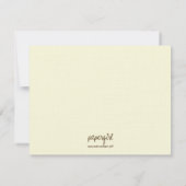 Les Lunettes De Cocktail Les Cartes De Remerciemen (Dos)