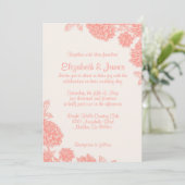 Les luxueuses invitations florales au mariage (Debout devant)