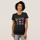 Les Macarons Cute Cartoon T-shirt (Voorkant volledig)