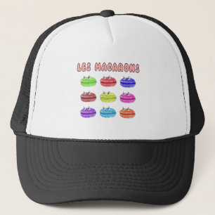 Les Macarons Cute Cartoon Trucker Pet