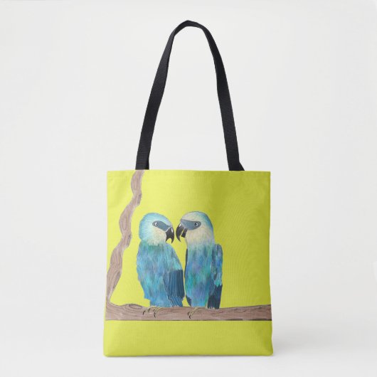 Les Macaws de Spix sur un Sac fourre-tout (Devant)