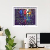 Les Macaws - Poster (Bureau à domicile)
