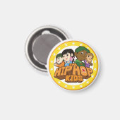 Les Magnets Hip hop pour enfants (Recto/Verso)