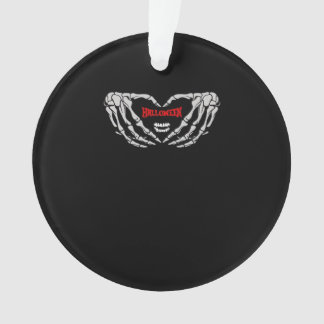 Les Mains De Squelette Se Plier Dans Un Coeur. Hal