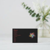 Les mains du Carte de visite mondial (Debout devant)