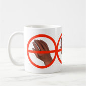 Les mains en l'air ! C'Est MA Mug (Gauche)