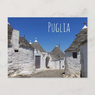Les maisons Trulli à Alberobello, Puglia carte pos