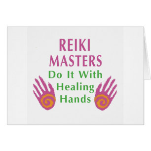 Les maîtres Reiki le font avec les mains de guéris