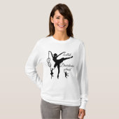 Les manches en T-shirt pour femmes : Ballet (Devant entier)