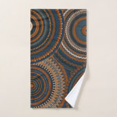 Les Mandalas d'automne (Serviette à main)