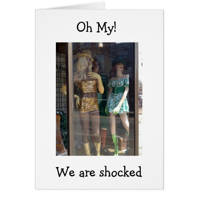 "LES MANNEQUINS SONT CHOQUÉS D'AVOIR "40 ANS !" (Devant)