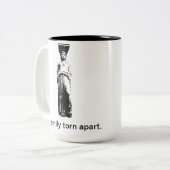 Les marbres ont réuni la tasse de cariatide (Devant gauche)