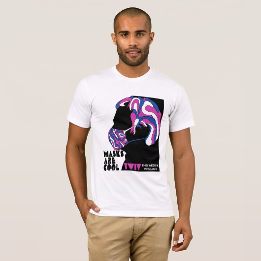 Les masques TWiV sont des t-shirts Cool (Devant entier)