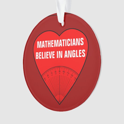 Les mathématiciens croient aux angles (devant)