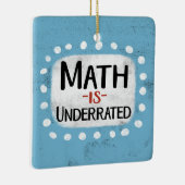 Les maths sont des ornements sous-évalués (Droite)