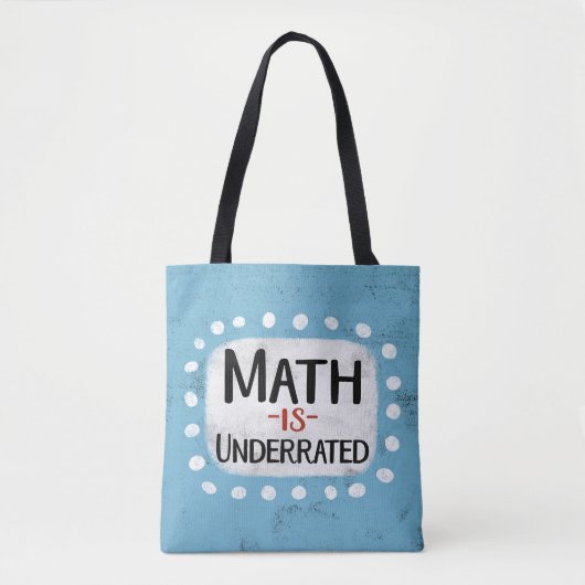 Les maths sont des Sacs fourre-tout sous-évalués (Devant)