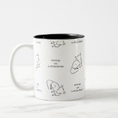 Les matins sont Im-POSSUM-ble mignon Possum mug (Gauche)