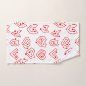 Les Mazes de Valentine (Serviette à main)