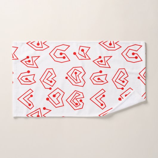 Les Mazes de Valentine (Serviette à main)