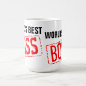 Les meilleures tasses de café du patron du monde (Centre)