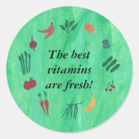 Les meilleures vitamines sont les autocollants de