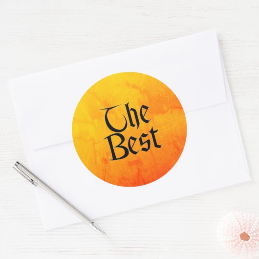 Les meilleurs autocollants ronds (Enveloppe)