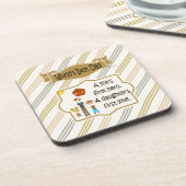 Les meilleurs dessous de verre de boissons du papa (Côté gauche)