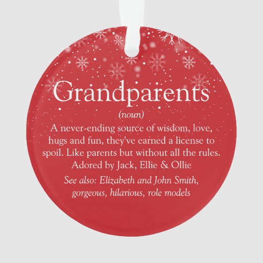 Les meilleurs grands-parents du monde Définition N (dos)