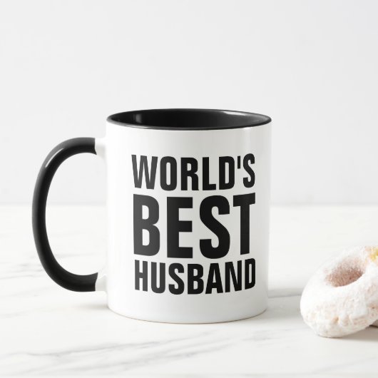 LES MEILLEURS MUGS DE CAFÉ MARI DU MONDE (Avec donut)