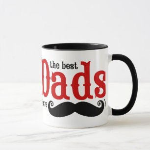 Les meilleurs papas ont la tasse de moustaches