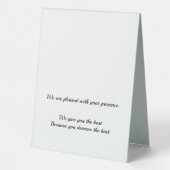 Les meilleurs signes (Verso)