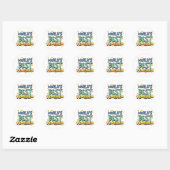 Les meilleurs stickers enseignants du monde (Feuille)