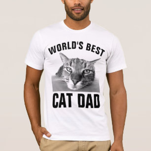 LES MEILLEURS T-shirts CAT DAD DU MONDE Tee - shir