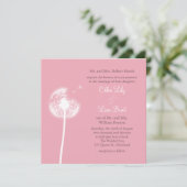 Les Meilleurs Voeux Roses ! Faire-part de mariage (Debout devant)