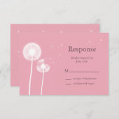 Les Meilleurs Voeux Roses ! RSVP (Devant / Derrière)