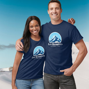 Les Menuires Frankrijk skigebied vakantie T-shirt