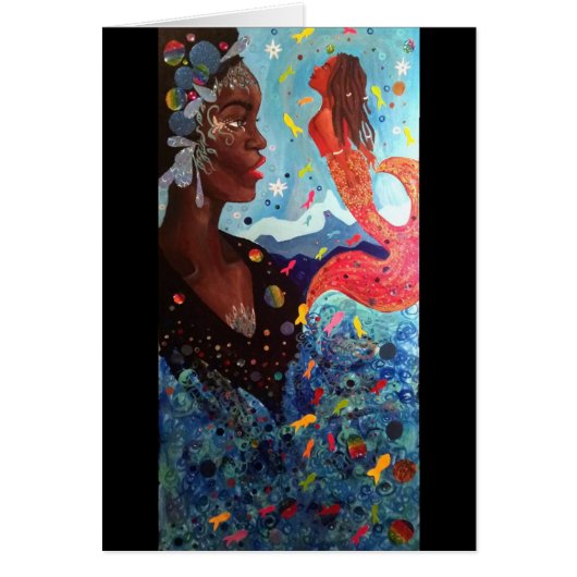 Les mères du Carte pour notes des eaux (Devant)