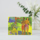 "Les messagers d'Oro" - Carte postale Paul Gauguin (Debout devant)