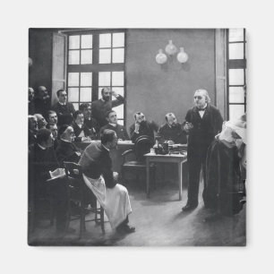 Les met Doctor Charcot op de Salpetriere Magneet
