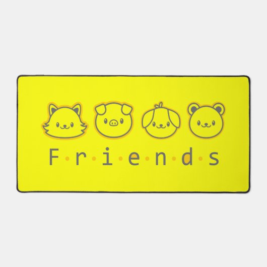 Les mignons amis animaux face Coque-Mate coque iph (Recto)