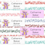 Les mignons petits dragons nomment les Étiquettes