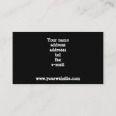 Les militaires initialisent des cartes de visite (Dos)