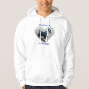 Les mini Schnauzers sont pleins du sweat - shirt